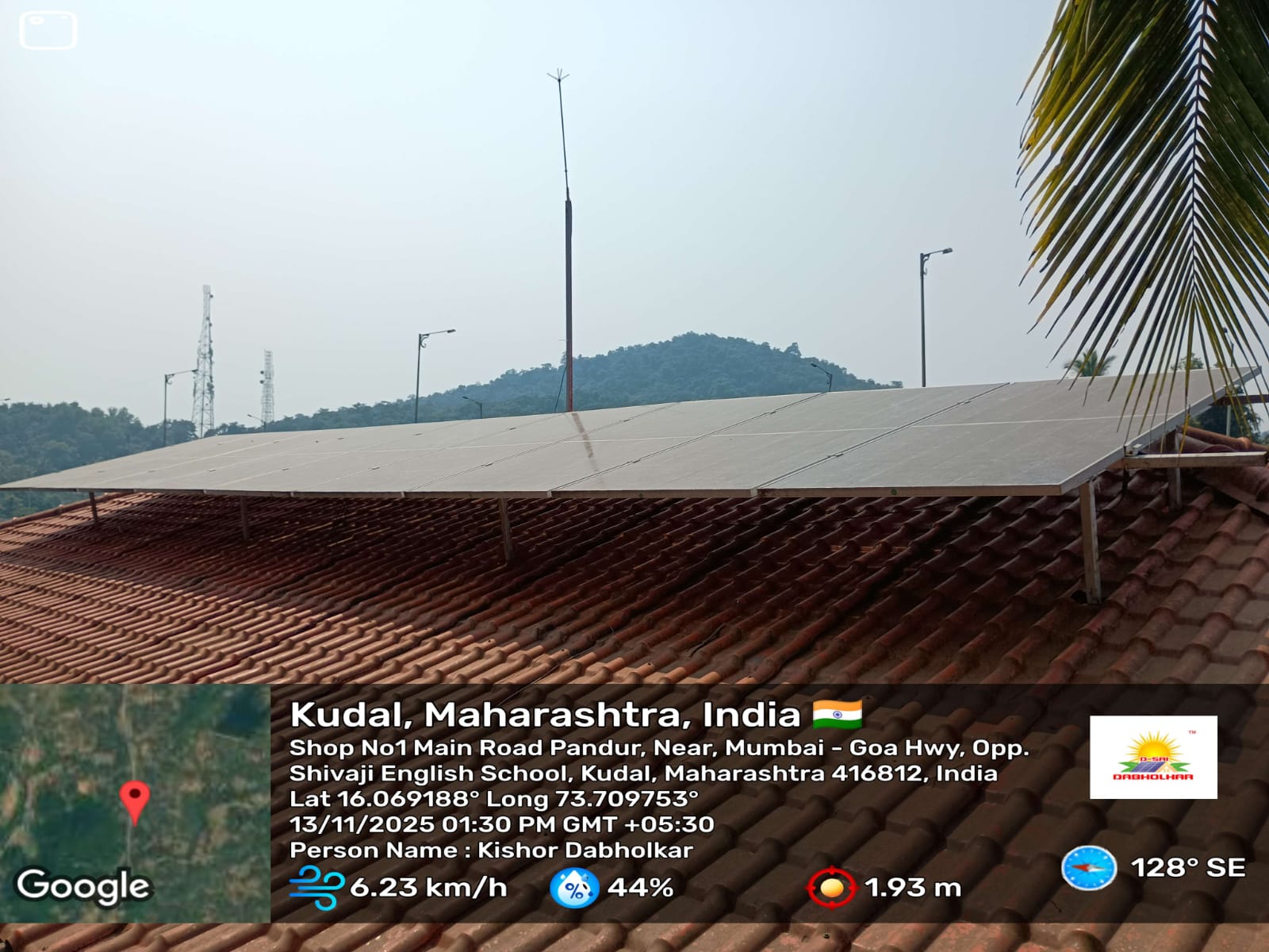 Solar installation project - Daya Anavkar