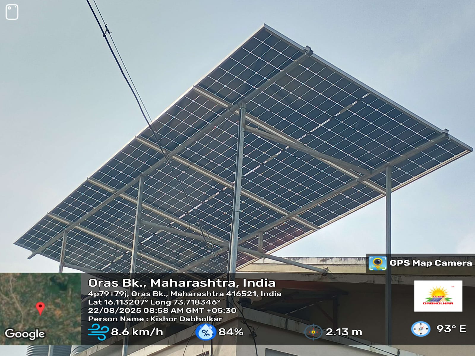 Solar installation project - Deshpande