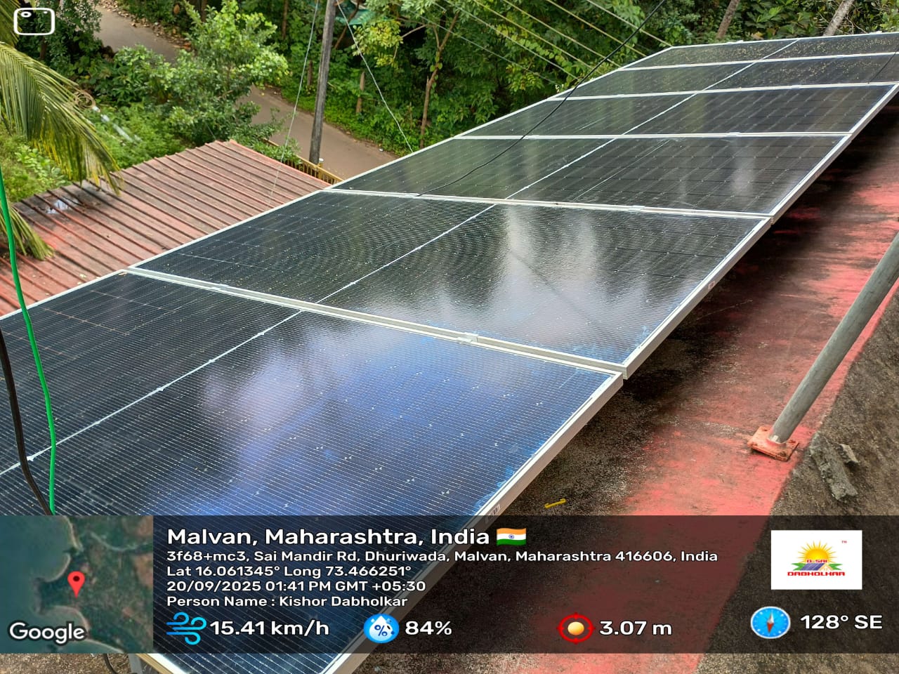 Solar installation project - Poonam Khot