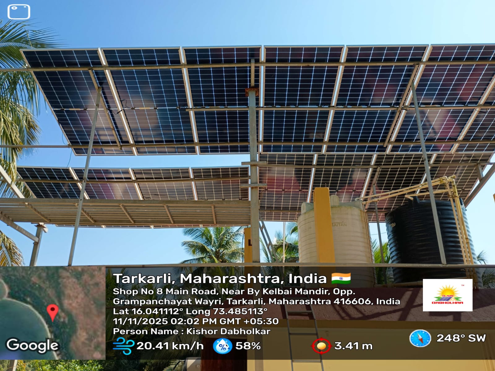 Solar installation project - Prashant Joshi